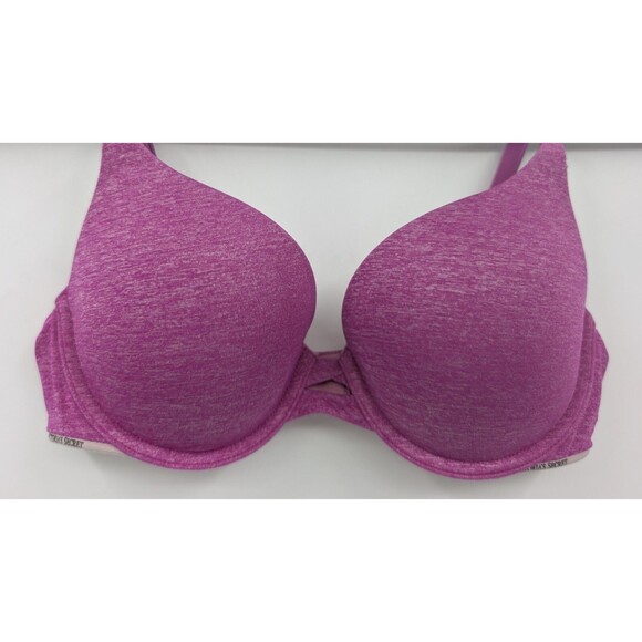 Victoria's Secret Bra 34B Violet Heather Padded Perfect Coverage - Picture 3 of 6